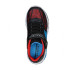 Chaussures Skechers Flex-Glow Elite-Vorl Enfant Noir Synthétique / Rouge & Bleu Bordure