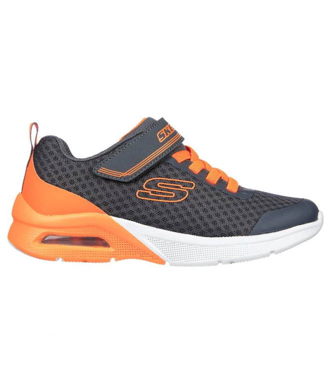 Chaussures Skechers Microspec Max - Gorvix Junior Gris Orange