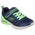 Sapatilhas Skechers Microspec Max - Gorv Menino Têxtil azul-marinho / Guarnição lima
