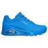 Zapatillas Skechers Uno - Night Shades Mujer Bright Blue Durabuck