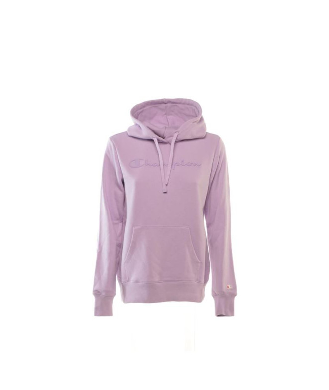 Sweatshirt Champion Sweatshirt à capuche Lilas Femmes