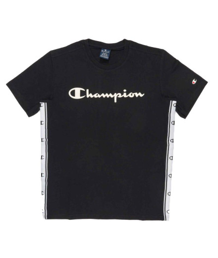 T-Shirt Champion Crewneck Noir Homme Noir