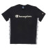 T-Shirt Champion Crewneck Black Man Preto