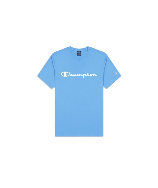 T-shirt Champion Crewneck Bleu Homme