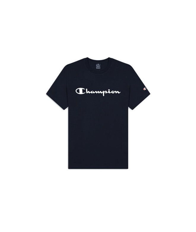 T-shirt Champion Crewneck Bleu Homme