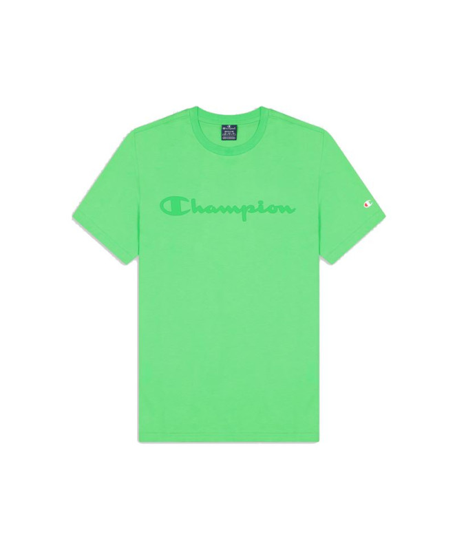 T-shirt Champion Crewneck Green Man