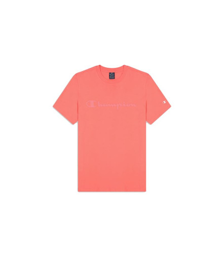 T-shirt Champion Crewneck Pink Man