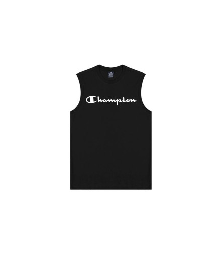 Camiseta Champion Crewneck Negro Hombre