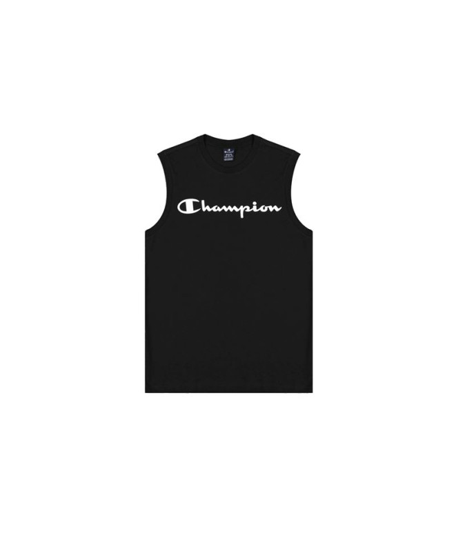 Camiseta Champion Crewneck Negro Hombre
