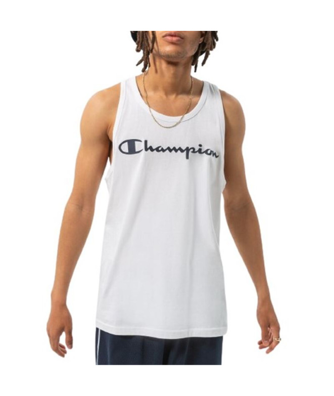 Camiseta Champion Tank Top Blanco Hombre