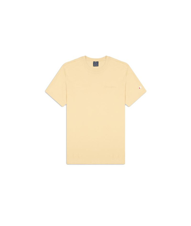 T-shirt Champion Crewneck Hommes Beige