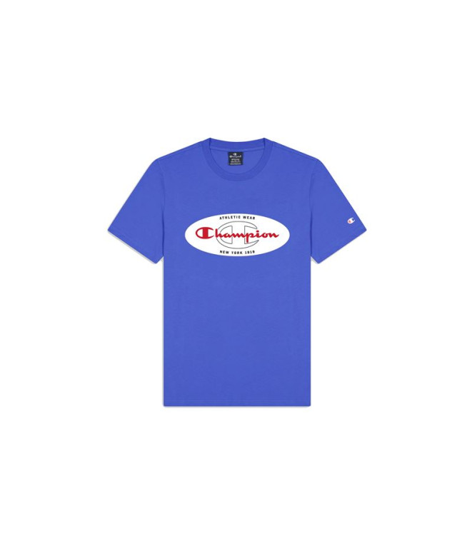 T-shirt Champion Crewneck Blue Man