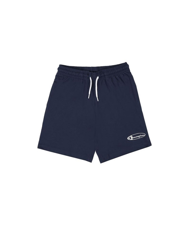 Pantalon Champion Short Boy Bleu