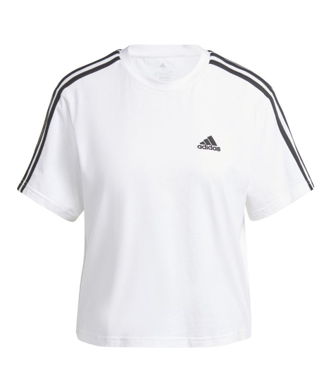 T-shirt adidas 3S Crop Top Feminino