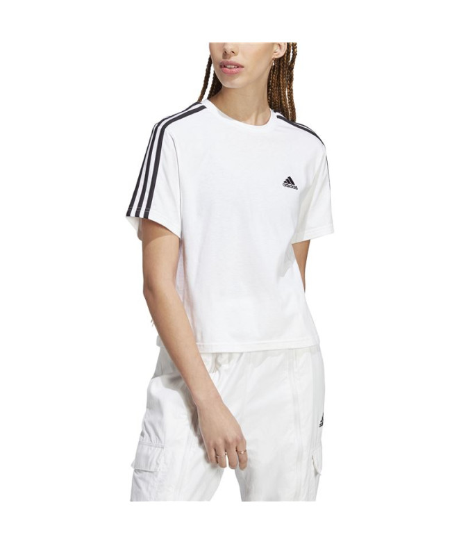 T-shirt adidas 3S Crop Top Femmes