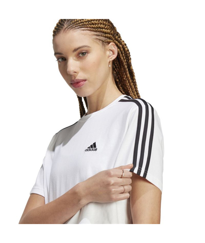 T-shirt adidas 3S Crop Top Femmes