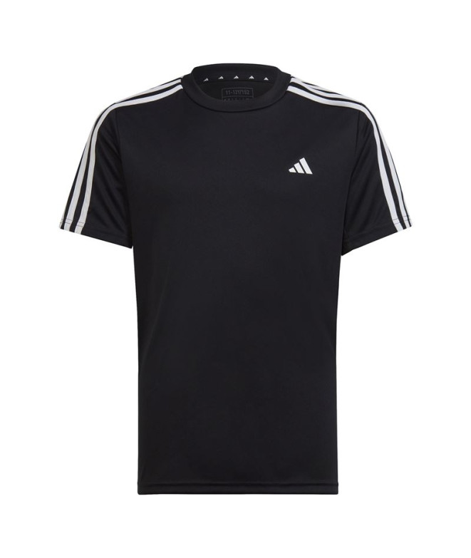 Camiseta de Fitness adidas Essentials 3S Niño Negro