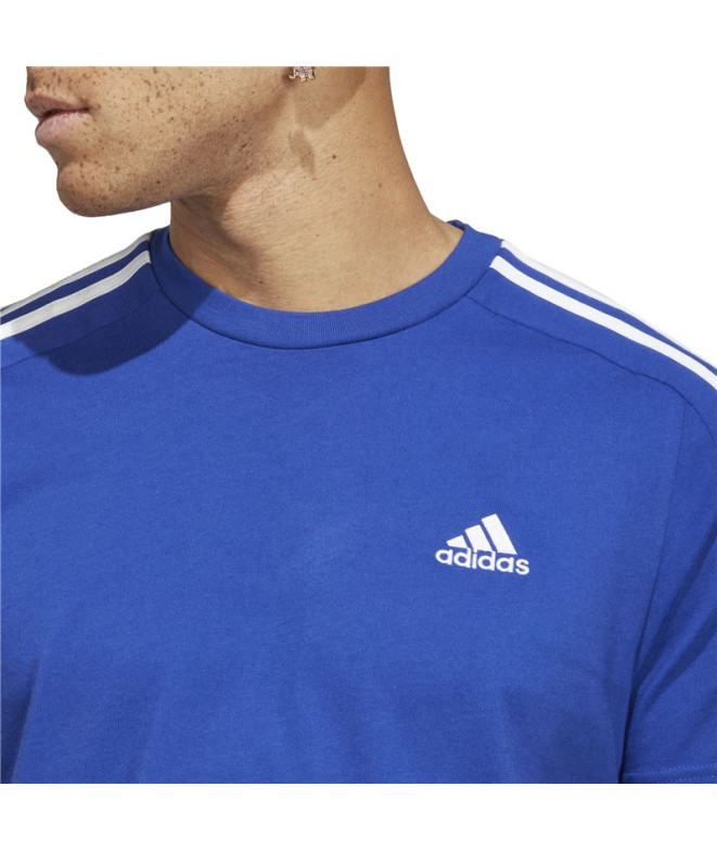 T-shirt adidas Homme Essentials Single 3S Bleu