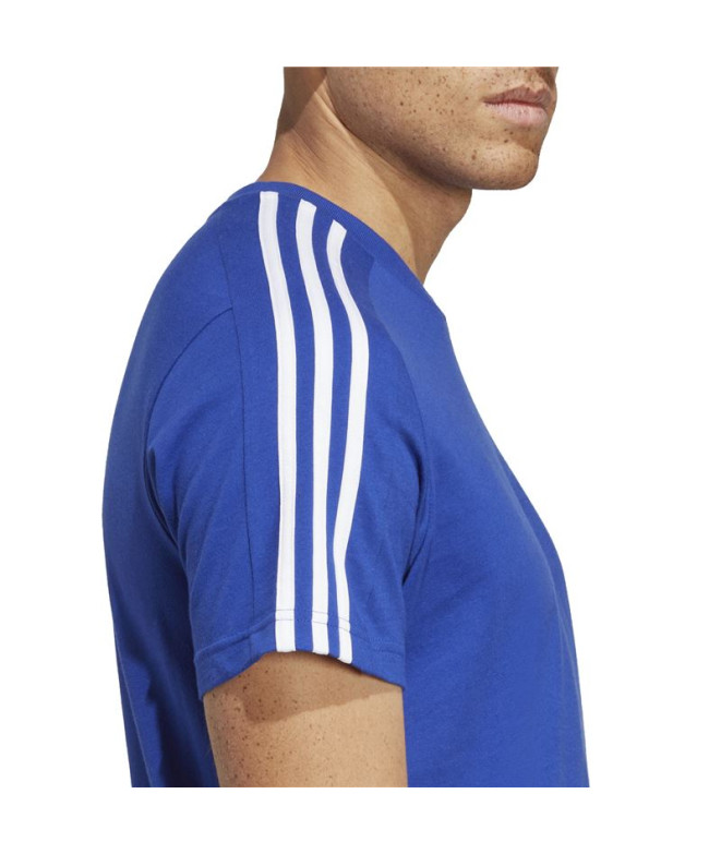 T-shirt adidas Homme Essentials Single 3S Bleu