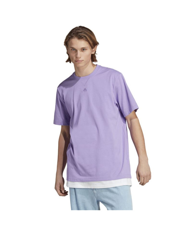 Camiseta adidas All Szn Hombre Morado