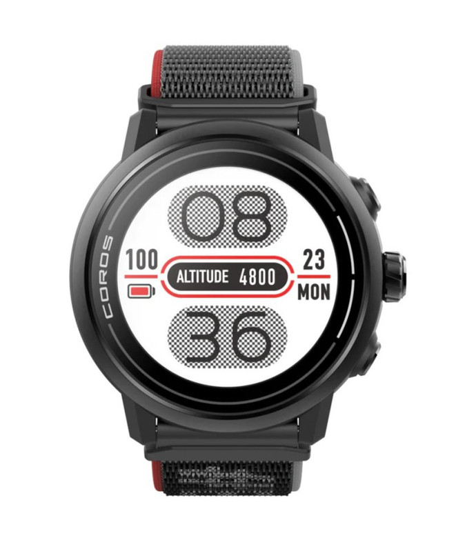 Reloj Deportivo Coros APEX 2 Multisport Negro