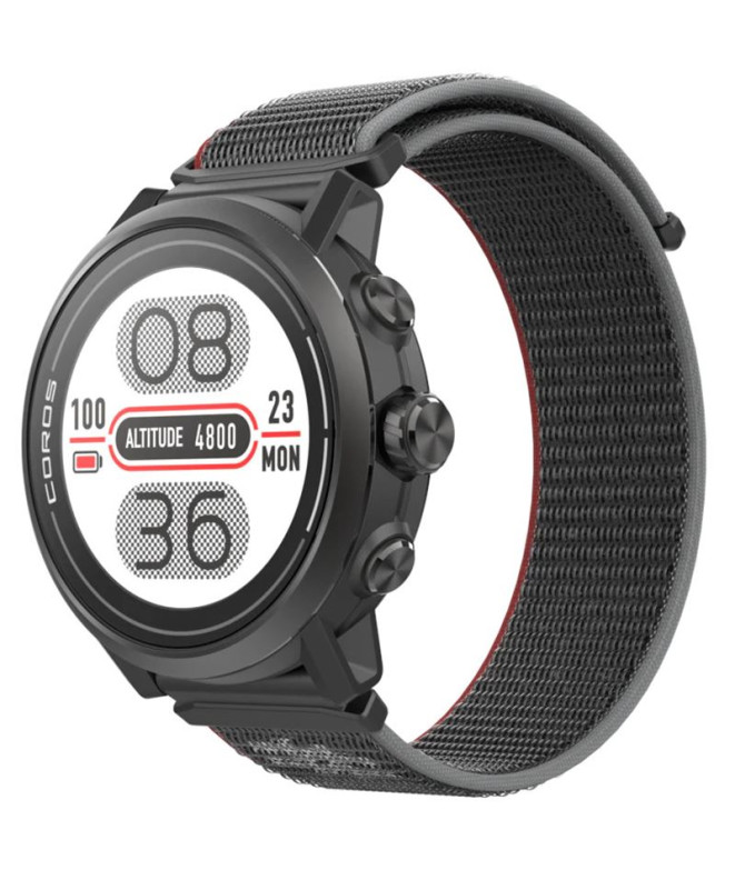 Reloj Deportivo Coros APEX 2 Multisport Negro