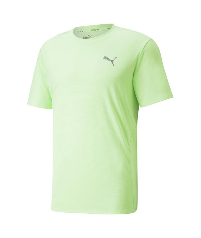 T-shirt de running Puma Run Favorite Fizzy Lime