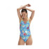 Maillot de bain Speedo Allover Vback Women's Blue