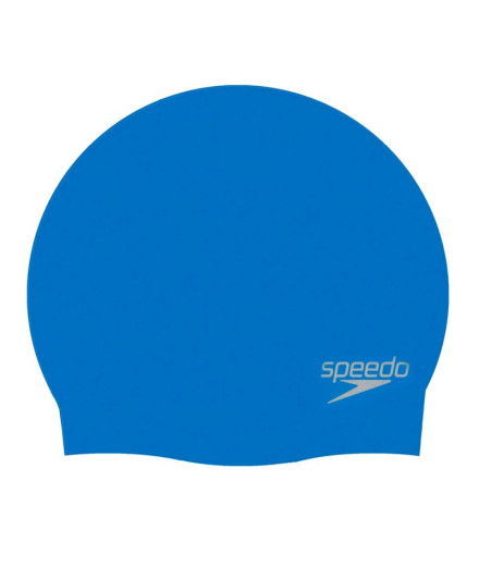 Gorro de Natación Speedo Plain Moulded Silicone Azul