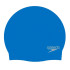 Touca de natação Speedo Silicone moldado liso azul
