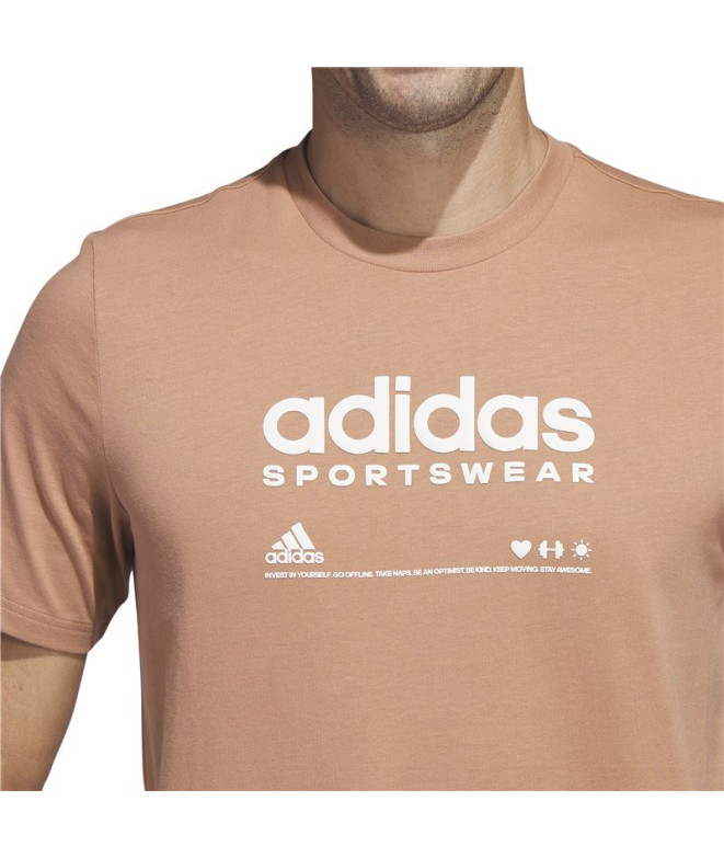 Camiseta adidas Lounge Hombre