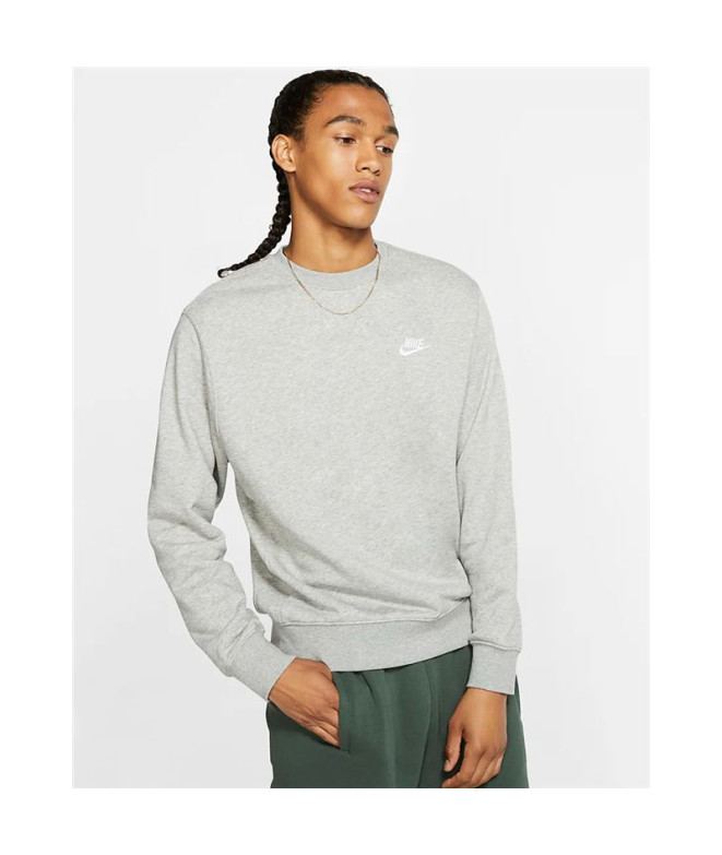 Moletom Nike Sportswear Club Cinzento