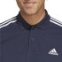 Polo adidas 3 Stripes Homem Preto