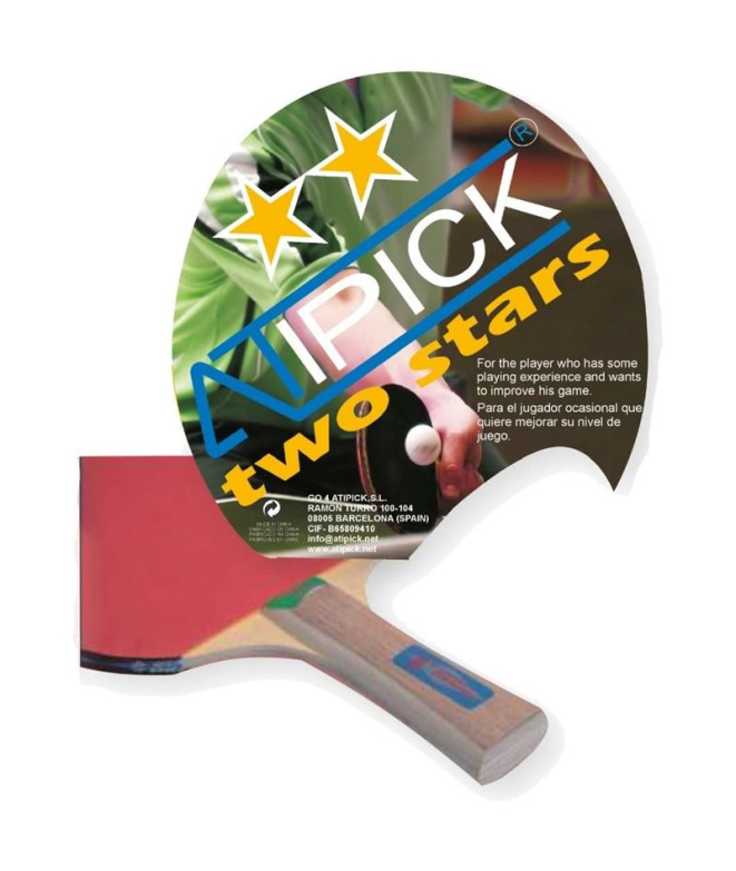 Set de ping-pong Atipick 2 pagaies ** + 3...