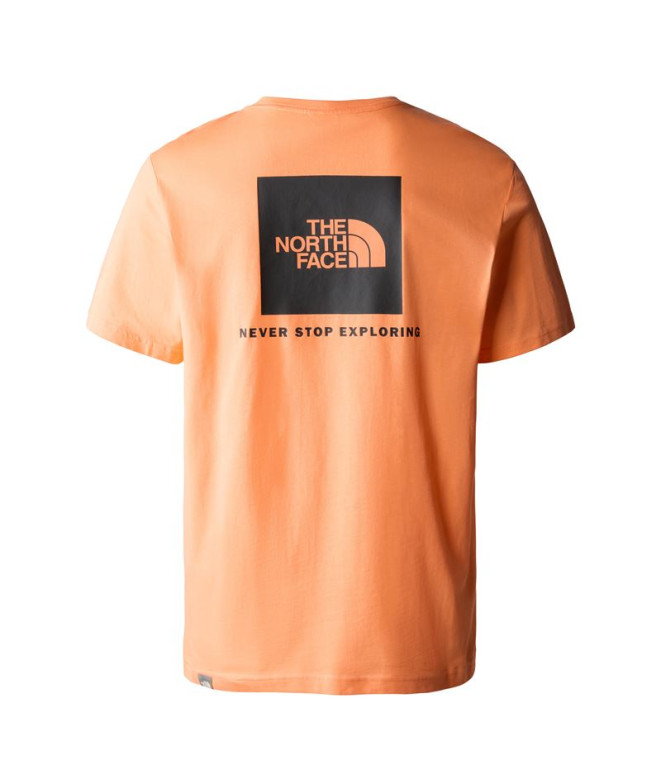Mountain T-Shirt The North Face Redbox Man Orange