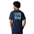 Camiseta por Montanha The North Face Redbox Celebration Homem Blue