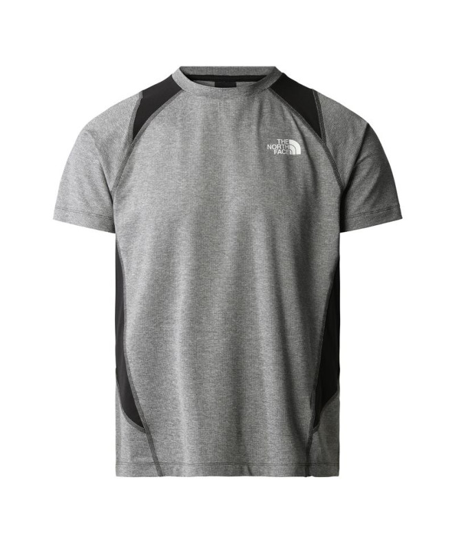 T-shirt Trail The North Face Homme de Ao Glacier Grey