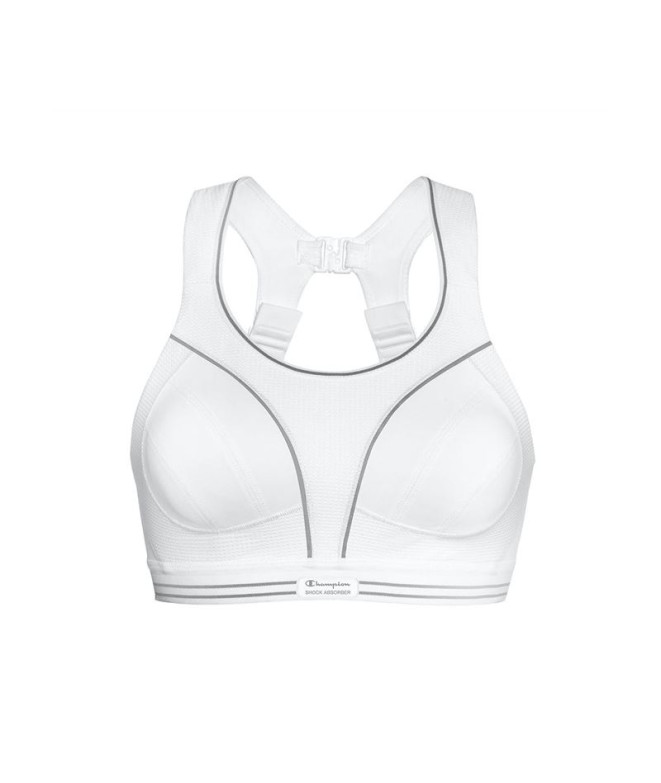 Soutien de desporto Champion Sa Bra S5044 Ultimate Run Bra Branco para mulher