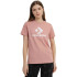 T-shirt Converse Seasonal Star Chevron Bege para mulher