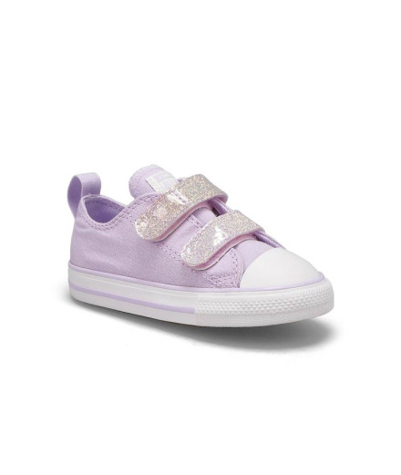 Sapatilhas Converse Chuck Taylor All Star 2V Lavanda Bebês Sapatilhas Converse Chuck Taylor All Star 2V Lavanda Bebês