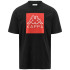 T-shirt Kappa Ediz CKD Homem Negro