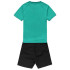 Conjunto Kappa Brozolo Green Lagoon Negro Niño