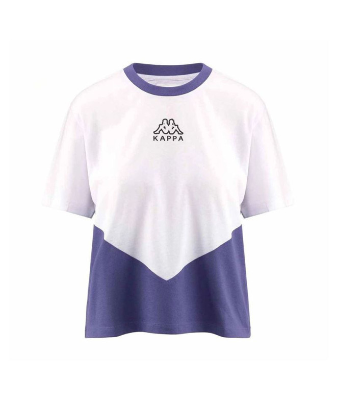 T-shirt Kappa Ece CKD Mulher corsa Branco