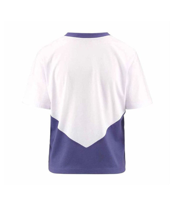 T-shirt Kappa Ece CKD Mulher corsa Branco