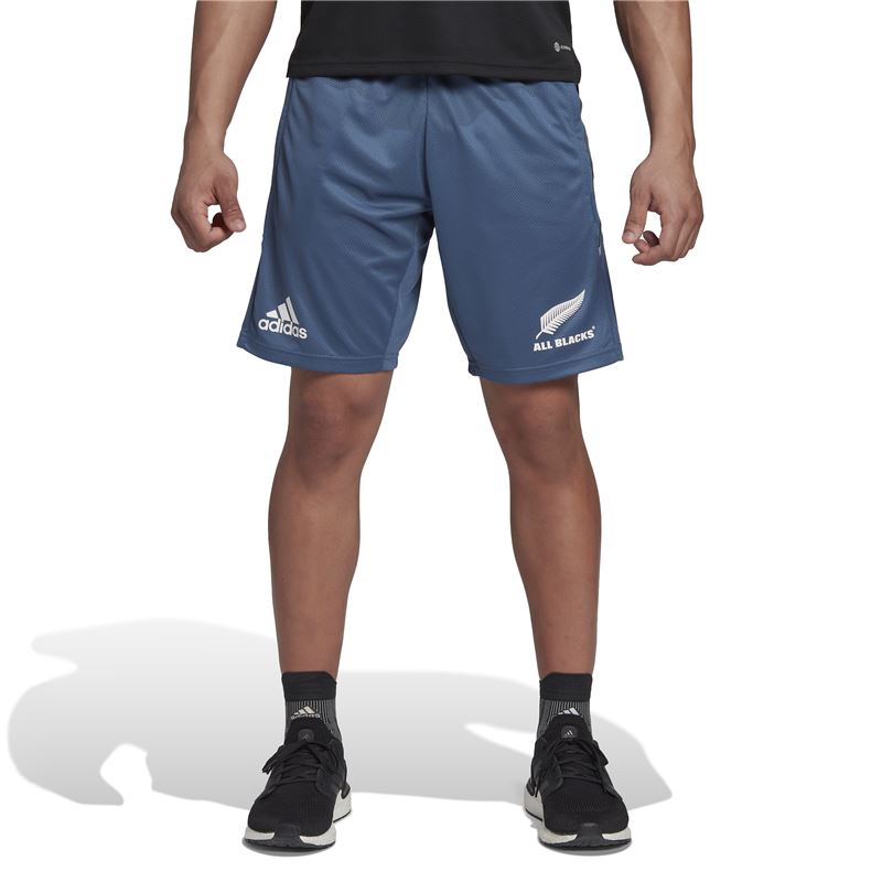 motivo Lima Directamente Pantalones de Rugby adidas de los All Blacks Azul Hombre