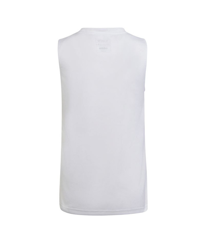 T-Shirt de fitness adidas G Tr-Es Tk Girls Branco
