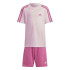Conjunto adidas Lk 3S Co T Set Branco Infantil