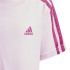 Conjunto adidas Lk 3S Co T Set Branco Infantil