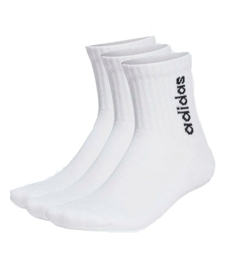 Meias adidas C Lin Vertic 3P Branco