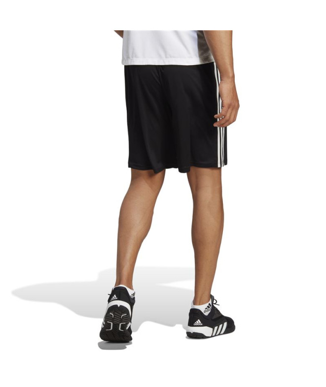 Pantalons de Fitness adidas Tr-Es Piq 3Sho Noir...